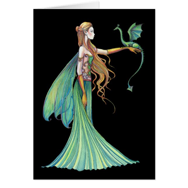 Discipline Green Fairy Dragon by Molly Harrison (正面)