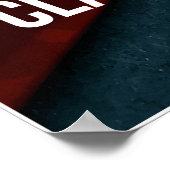 Discipline Is Clarity in Action Car Quote Poster ポスター (角)