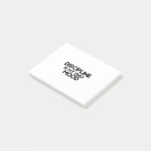 Discipline Is My Only Mood Minimalist ポストイット (アングル)