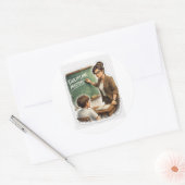 Discipline Matters Teacher Sticker ラウンドシール (封筒)