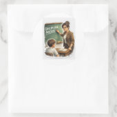 Discipline Matters Teacher Sticker ラウンドシール (バッグ)