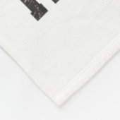 Discipline Over Motivation Gym Motivational Traini フリースブランケット (角)