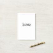 Discipline Over Motivation Minimalist  ポストイット (デスク上)