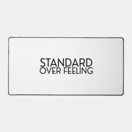 Discipline Over Motivation Minimalist Desk Mat デスクマット