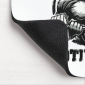 Discipline Over Motivation Weightlift Gym Quotes G マウスパッド (コーナー)