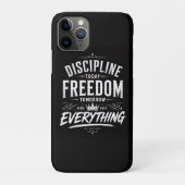 Discipline Today Freedom Tomorrow Case-Mate iPhoneケース (裏)