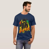 Discoかわいい情熱的なレトロ音楽ファンギフト Tシャツ (正面フル)