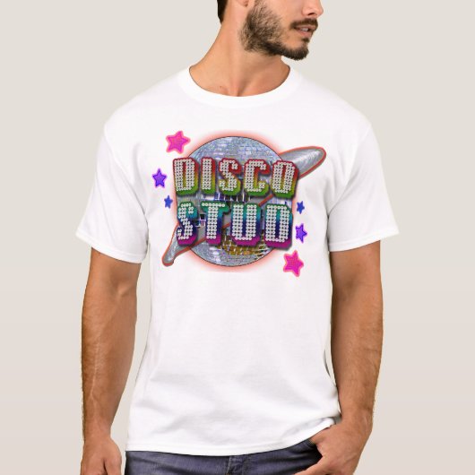 DISCOスタッドTシャツ Tシャツ (正面)