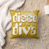 Discoタイル"金ゴールド" 'disco diva'装飾用クッション クッション (ブランケット)