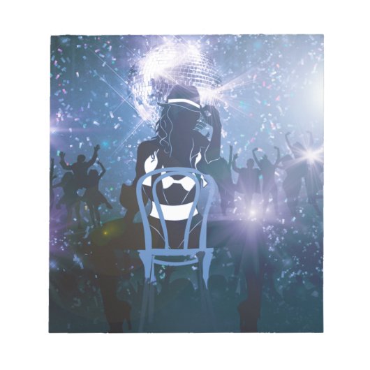 Discoハートビート ノートパッド (正面)