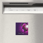 Discoパーティー日付の保存 マグネット (インサイチュ (食洗機))