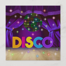 DISCOパーティー- SRF 招待状