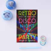 DiscoビームライトクラブDJ チラシ (シングル)