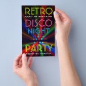 DiscoビームライトクラブDJ チラシ (ハンドル)