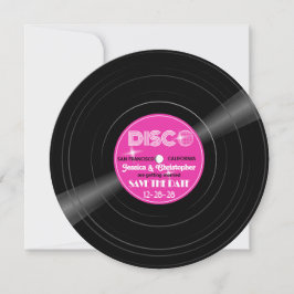 DISCOボールビニールレコード – Groovy Purple セーブザデート