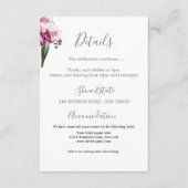 Discoボールフローラ詳細エンクロージャカード エンクロージャーカード (正面)