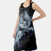 Discoボール：暗いパーティー雰囲気 エプロン (インサイチュ)