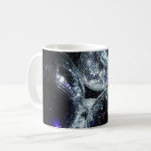 Discoボール：暗いパーティー雰囲気 コーヒーマグカップ (正面左)