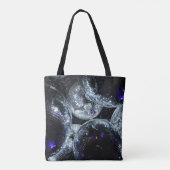 Discoボール：暗いパーティー雰囲気 トートバッグ (裏面)