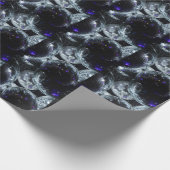 Discoボール：暗いパーティー雰囲気 ラッピングペーパー (角)