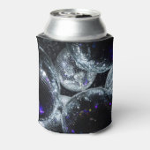 Discoボール:暗いパーティー雰囲気 缶クーラー (缶裏面)