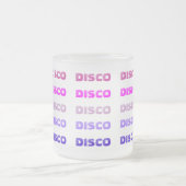 DISCOマグカップ(すりガラス) フロストグラスマグカップ (中央)