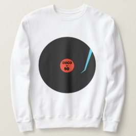 DiscoミュージックレコードSweatshirt スウェットシャツ
