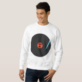 DiscoミュージックレコードSweatshirt スウェットシャツ (正面フル)