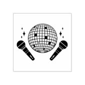 DISCOレトロパーティースタンプ ラバースタンプ (インプリント)