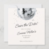 Disco誕生祝い日付の保存 セーブザデート (正面)