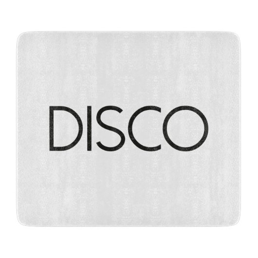 DISCO踊り カッティングボード (正面)