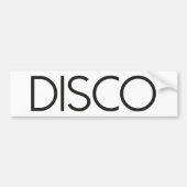 DISCO踊り バンパーステッカー (正面)