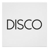 DISCO踊り ポスター (正面)