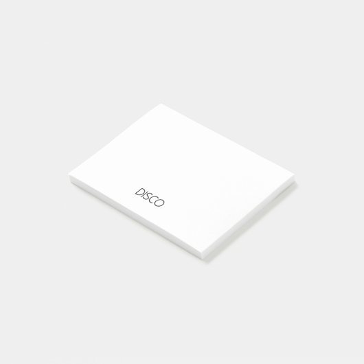 DISCO踊り ポストイット (アングル)