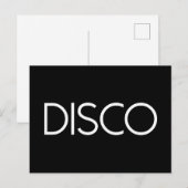DISCO踊り ポストカード (正面/裏面)