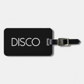 DISCO踊り ラゲッジタグ (正面横)