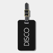 DISCO踊り ラゲッジタグ (正面縦)