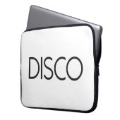 DISCO踊り ラップトップスリーブ (正面左)