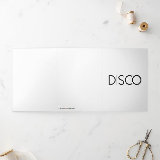 DISCO踊り 三つ折りカード (外部)
