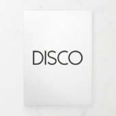 DISCO踊り 三つ折りカード (カバー)