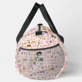 disco 1970sエイリアンgroovy ダッフルバッグ (右)