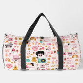 disco 1970sエイリアンgroovy ダッフルバッグ (裏面)