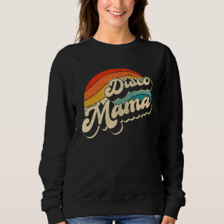 Disco 70 s Costume Mens Women Retro Disco Mama スウェットシャツ