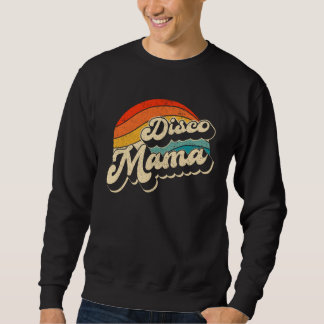 Disco 70 s Costume Mens Women Retro Disco Mama スウェットシャツ