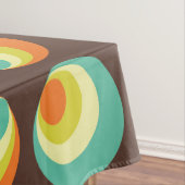 Disco 70s 60sレトロポップ・アートの文化 テーブルクロス (インサイチュ)