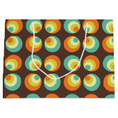 Disco 70s 60s Retro Pop Culture ラージペーパーバッグ (正面)