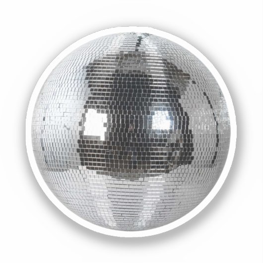 disco ball シール (正面)