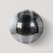 disco ball 缶バッジ (正面)