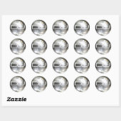 Disco Ball DJシール ラウンドシール (シート)