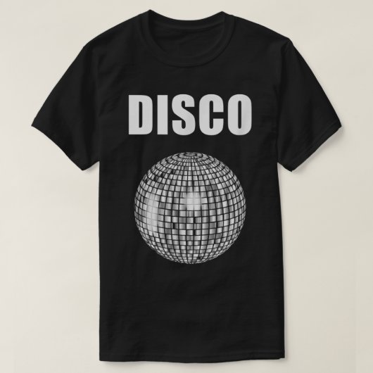 Disco Ball For Funky Soul Music Lovers Tシャツ (デザイン正面)